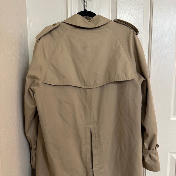 Vintage Burberrys Men Classic Double Breasted Trench Coat Removable Liner PTP 23 - Picture 7 of 16